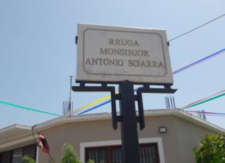RRUGA E FSHATIT BLINISHT MERR TITULLIN “MONS. ANTONIO SCIARRA”